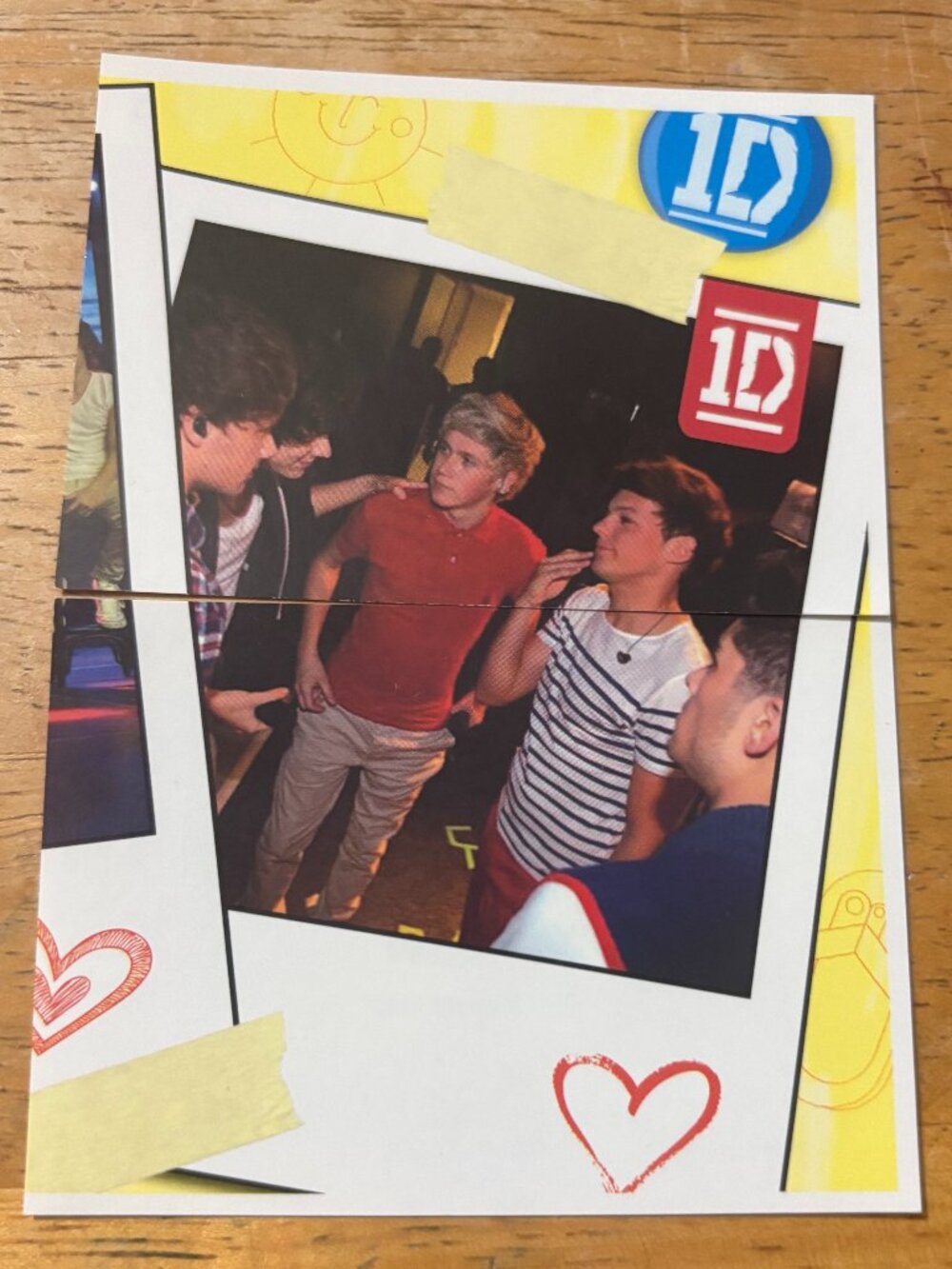 Official One Direction Sticker Book Sticker #86 and #88 by Panini